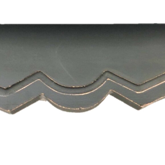 Black Floating Wall Shelf, French Provincial Design, 23.5” - Picture 3 of 13